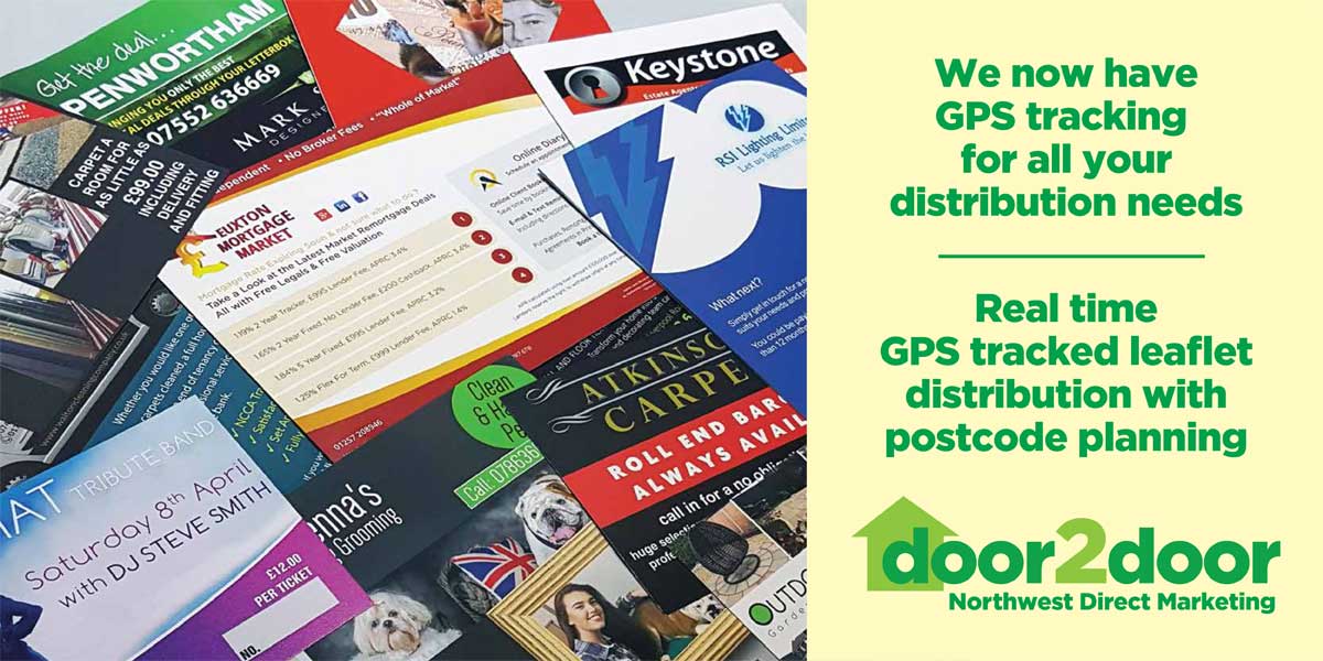 Leaflet Distribution Preston | Printing Lancashire | Door 2 Door Northwest